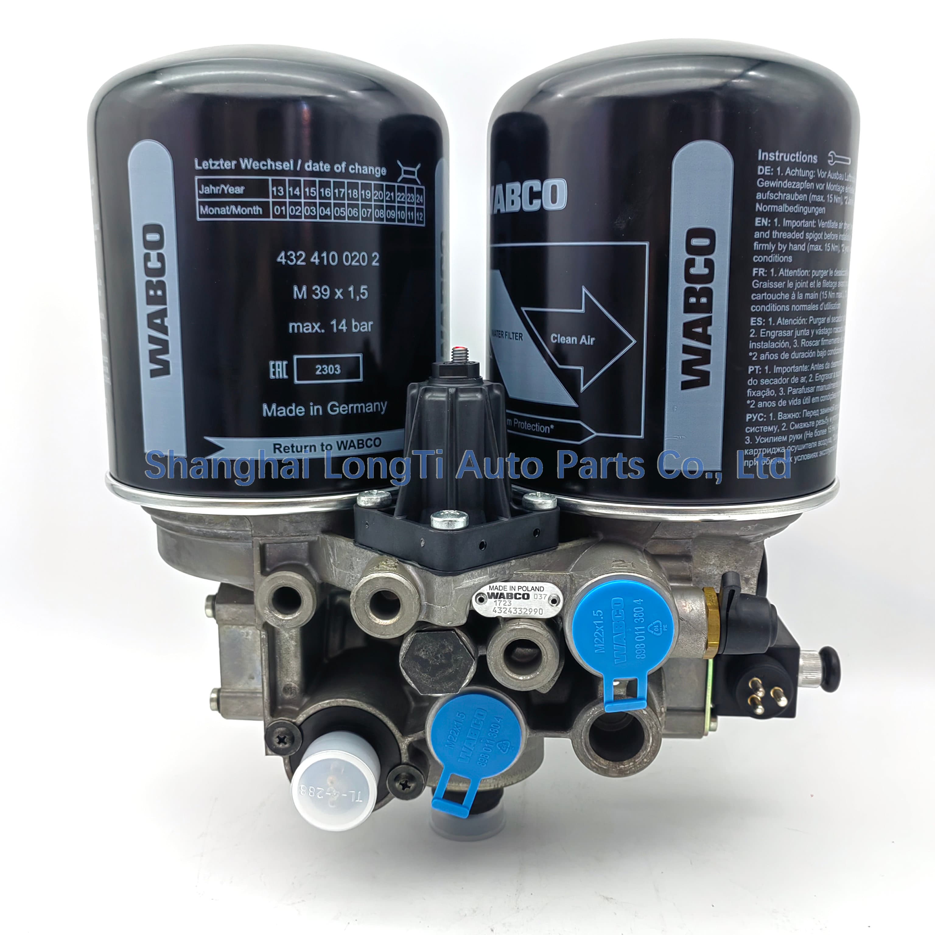 WABCO Air Dryer (Twin Canniste