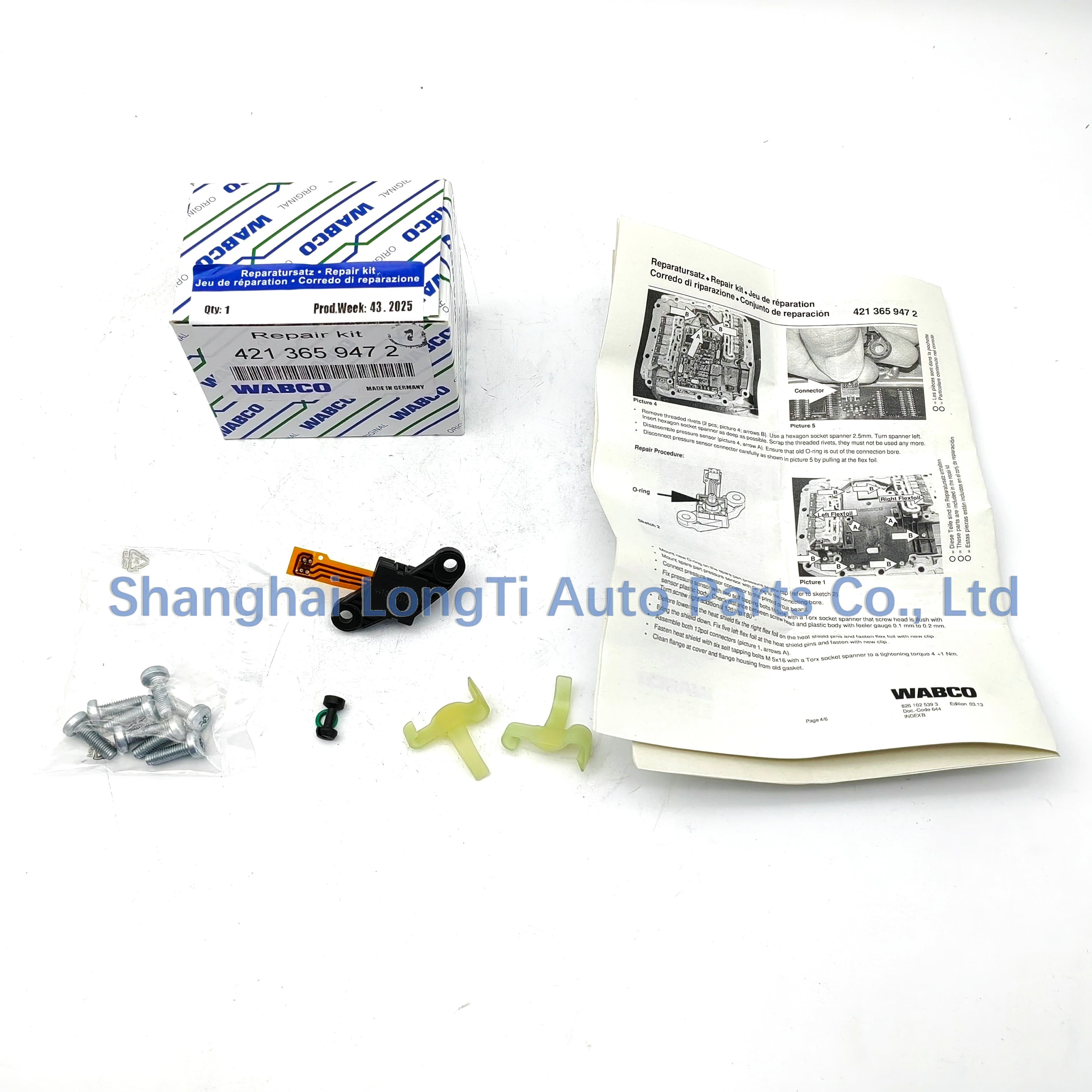 WABCO AMT Transmission/Gearbox Actuator Kit Pressure Sensor 4213659472 ...